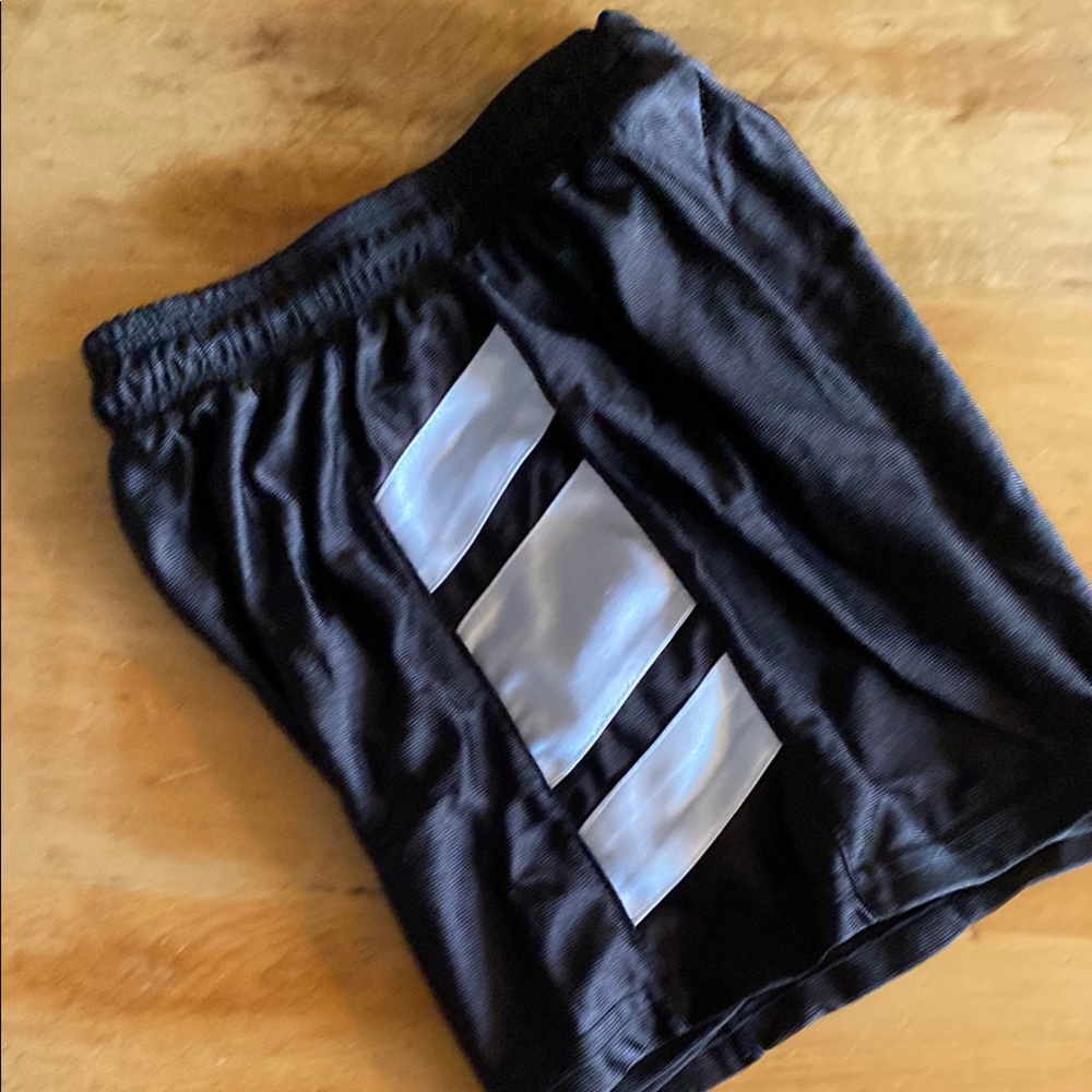 CHAMPRO Sports. Black and White Shorts
